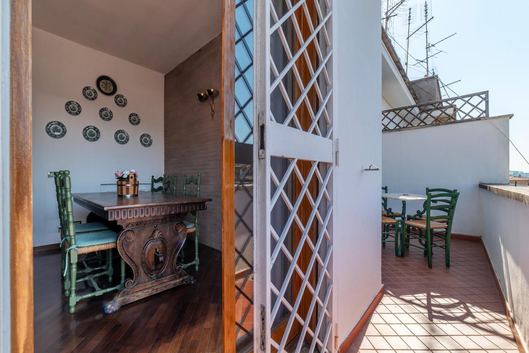 Flaminio Apartment Panoramic View With Terrace Rom Eksteriør billede