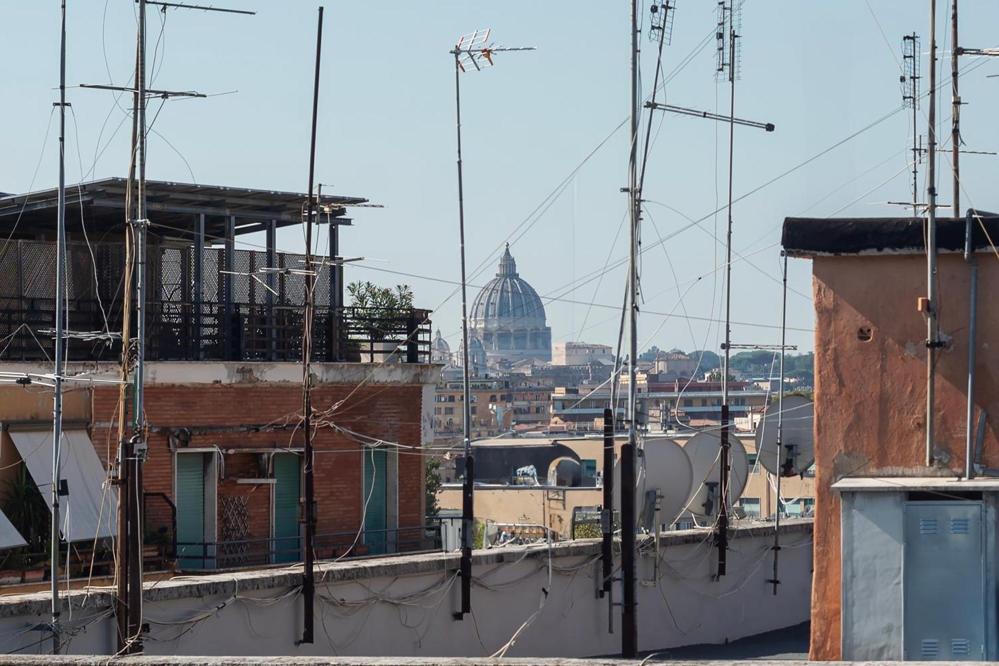 Flaminio Apartment Panoramic View With Terrace Rom Eksteriør billede